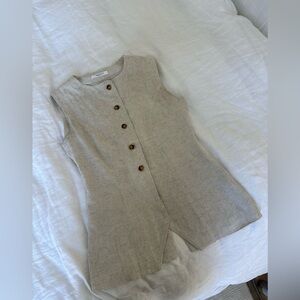 Peppermayo Linen Vest